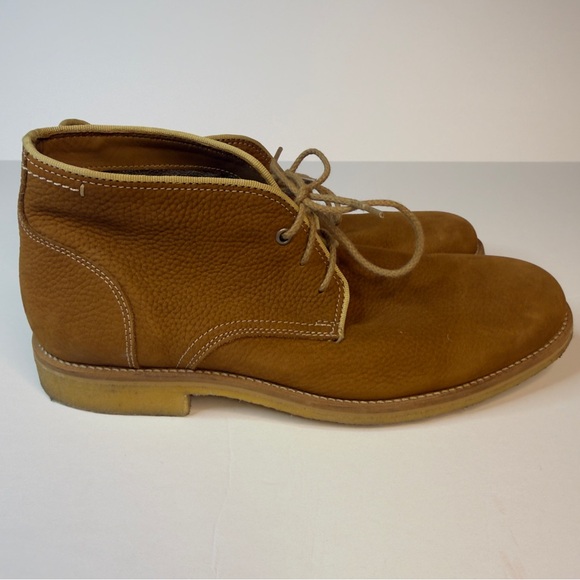 Johnston & Murphy J&M 1850 Howell Tan Leather Chukka Boots Men’s Size 8.5 - Picture 2 of 9